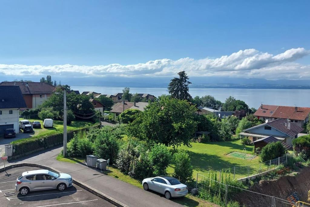 Appart Cosy Avec Vue Sur Le Lac Leman Evian-les-Bains Exterior photo